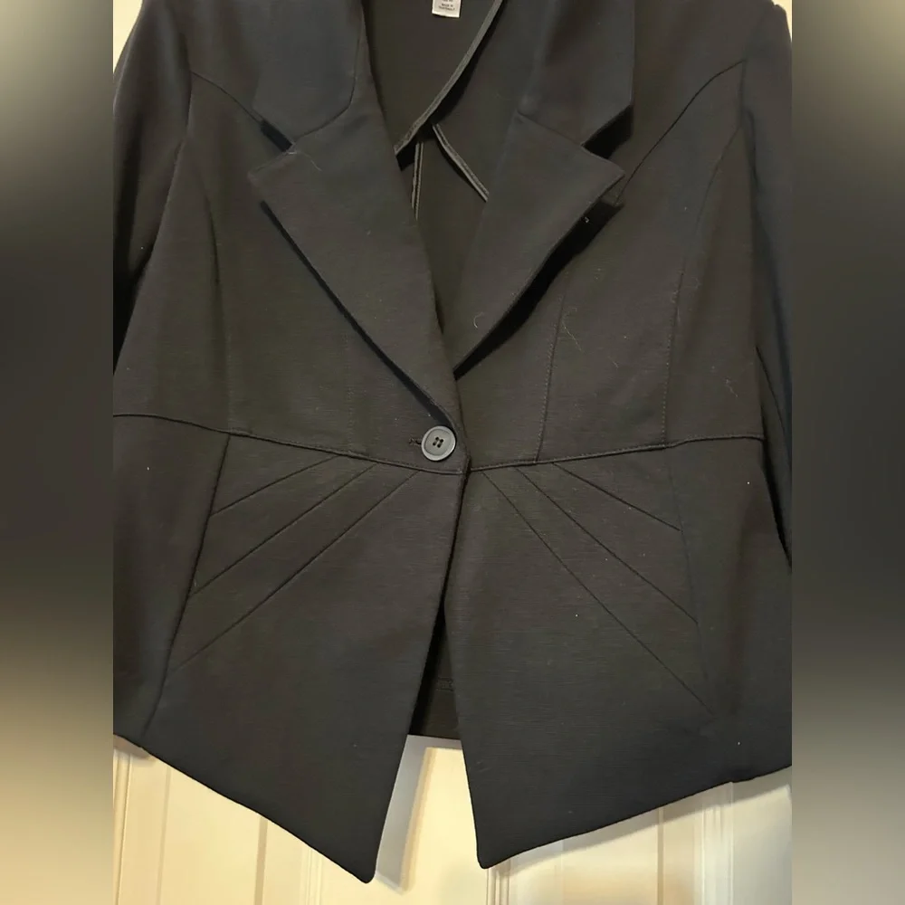 W WORTHINGTON women black blazer - Picture 4 of 6